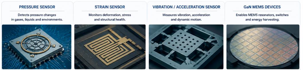 uid GaN on Si Epi wafer application